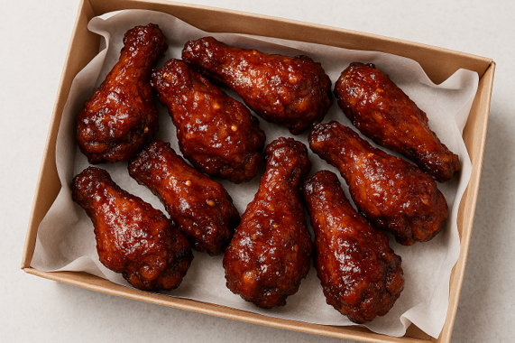 Honey Garlic BBQ Wings