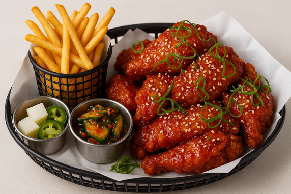 Crispy Korean Gochujang Wings