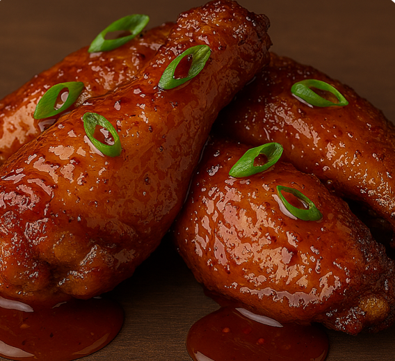 Chipotle Honey BBQ Sticky Wings 