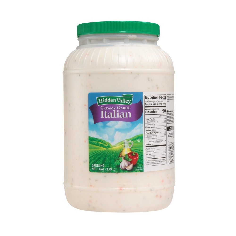 Hidden Valley® Creamy Garlic Italian Dressing - Ventura Foods