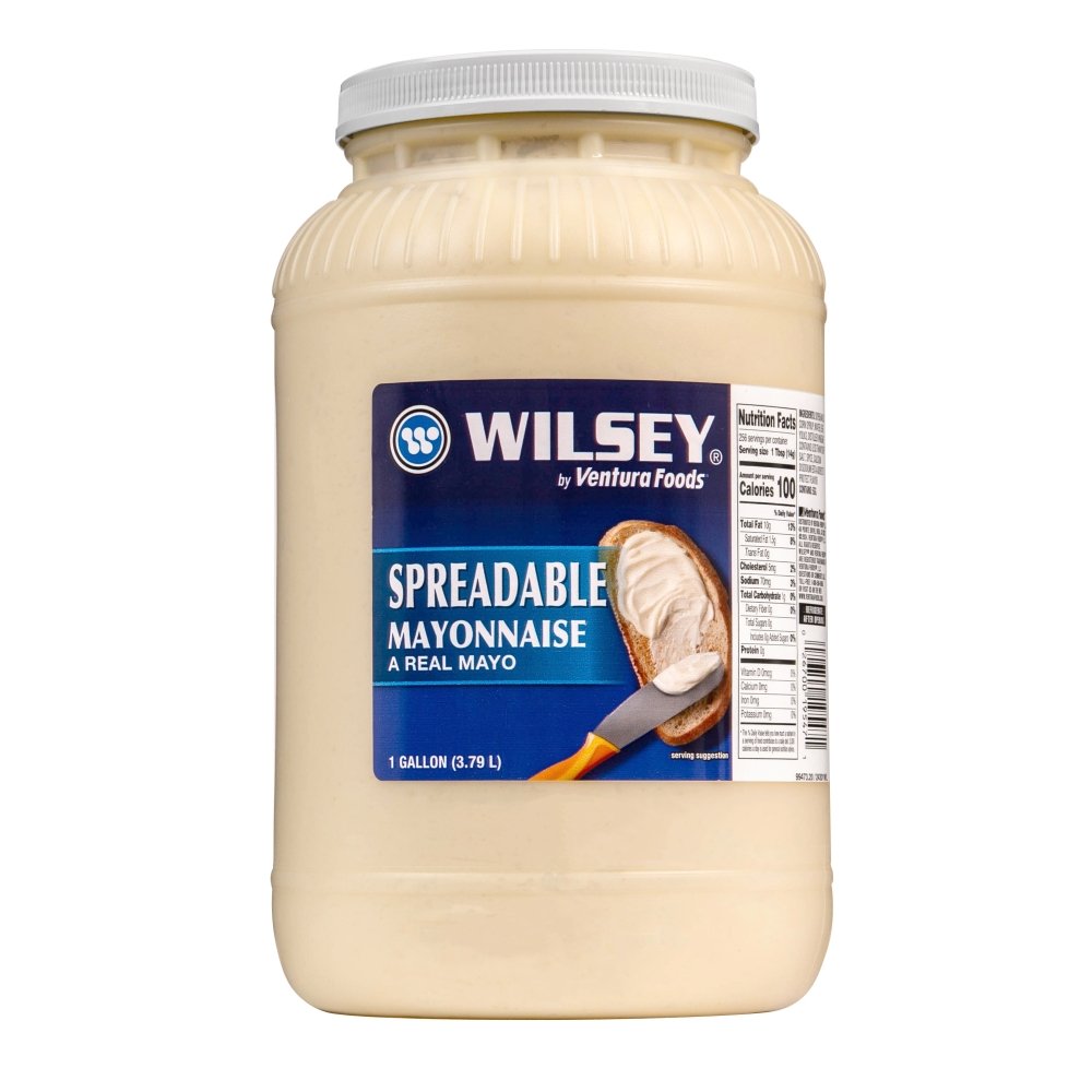 mayo Wilsey Spreadable Mayonnaise - A Real Mayo - Ventura Foods