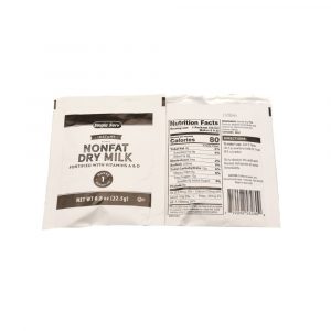 Single Serv Nonfat Dry Milk 200/0.8 Oz (22.5 G)