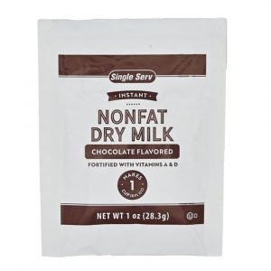 Single Serv Chocolate Nonfat Dry Milk Instant Drink Mix 200 Count – 1 Oz