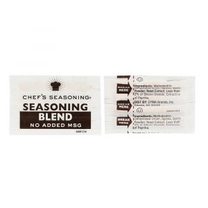 Chef’s Seasoning  Seasoning Blend Packets 300 Count – 0.4 Gr