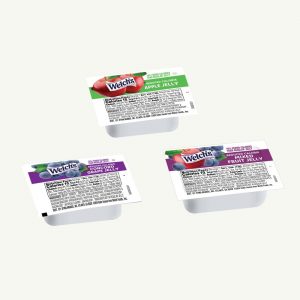 Welch’s Low Calorie Grape, Apple, And Mixed Fruit Jelly Assortment Cups 200 Count – 12 Grams