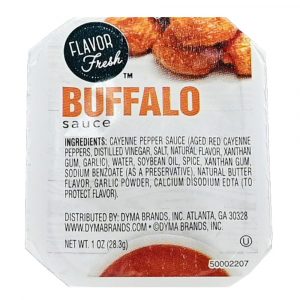 Flavor Fresh™   Buffalo Sauce Cup 100 Count – 1 Oz
