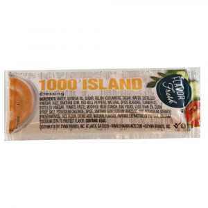 Flavor Fresh™  Low Sodium Thousand Island Dressing Pouch 200 Count – 12 Gr