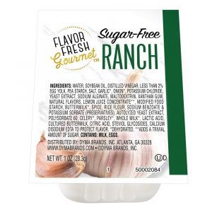 Flavor Fresh™ Gourmet  Sugar Free Ranch Dressing Cup 100 Count – 1 Oz