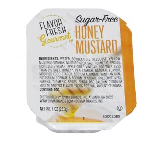 Flavor Fresh™ Gourmet  Sugar Free Honey Mustard Cup 100 Count – 1 Ounces