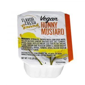 Flavor Fresh™ Vegan Hunny Mustard Cup 100 Count – 1 Ounces