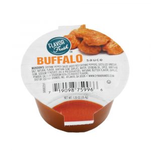 Flavor Fresh™  Buffalo Sauce Round Cup 100 Count – 1 Oz
