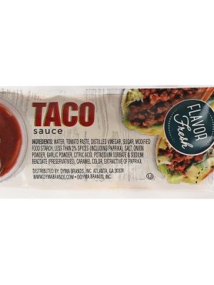 Flavor Fresh™  Taco Sauce Pouch 500 Count – 9 Gr