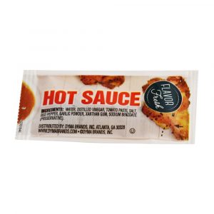 Flavor Fresh™ Hot Sauce Pouch 200 Count – 3 Gr