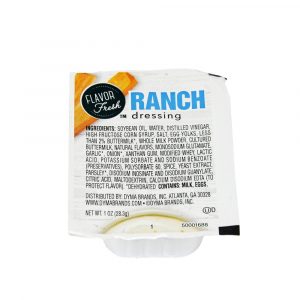 Flavor Fresh™  Ranch Dressing Cup 100 Count – 1 Oz