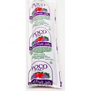 Poco Pac Mixed Fruit Jelly Clear Pouch 400 Count – 1 Oz