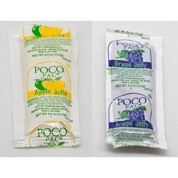 Poco Pac Asst #7 Jelly Pouch -200 Count - 0.5 Oz