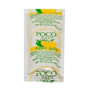 Poco Pac Clear Apple Jelly Pouch 400 Count – 0.5 Oz