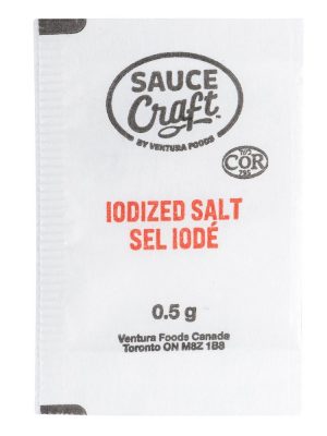 Sauce Craft™ Iodized Salt Single Serve Packet