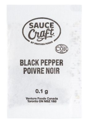 Sauce Craft™ Black Pepper Single Serve Packet