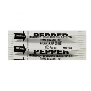 Packet Brand 2-Flute Pepper Packets 3/1000/0.11 G