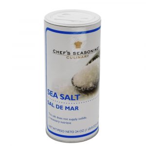 Chef’s Seasoning  Sea Salt Flake Canister 24/24 Oz