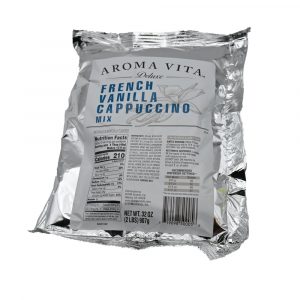 Aroma Vita™  Deluxe French Vanilla Cappuccino 6 Count – 2 Lb