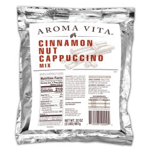 Aroma Vita™  Cinnamon Nut Cappuccino 6 Count – 2 Lb