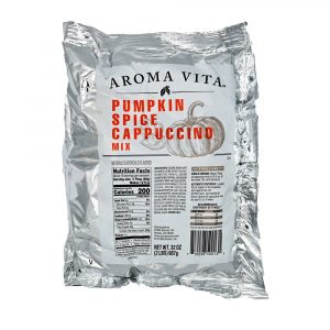 Aroma  Vita Pumpkin Spice Cappuccino 6 Count – 2 Lb