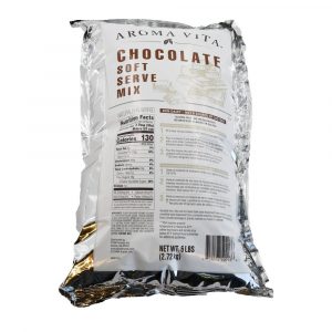 Aroma Vita™ Non-Dairy Chocolate Soft Serve 6 Count – 6 LBS
