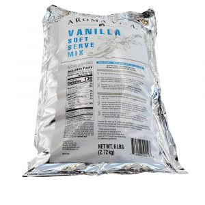 Aroma Vita™  Vanilla Non-Dairy Soft Serve Mix 6/6 Lb