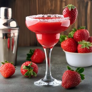 Thirst Ease Strawberry Daiquiri Cocktail/Mocktail Mix 12 Count – 1 LB