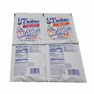 Lite Delite Assorted Sugar Free Drink Mixes (Lemonade, Fruit Punch, Orange) 12 Count – 2 Oz