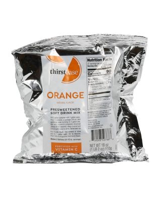 Thirst Ease  Orange Drink Mix 12 Count – 18 Oz