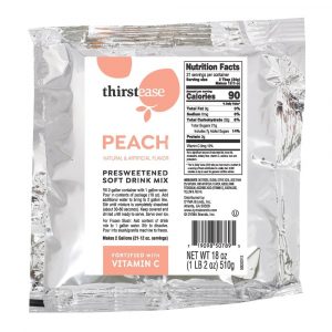 Thirst Ease  Peach Drink Mix 12 Count – 18 Oz