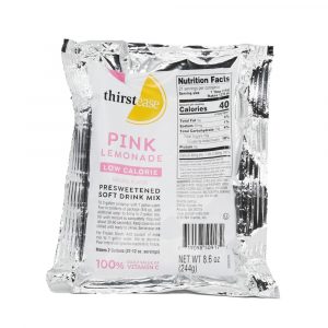Thirst Ease  Low Calorie Pink Lemonade Drink Mix 12/8.6 Oz