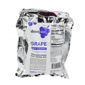 Thirst Ease  Low Calorie Grape Drink Mix 12/8.6 Oz