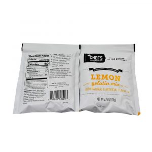Chef’s Companion™  Sugar Free Lemon Gelatin Mix 18 Count – 2.75 Oz