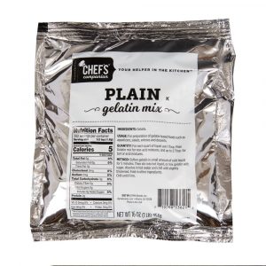 Chef’s Companion™  Plain Gelatin Mix 12/1 Lb