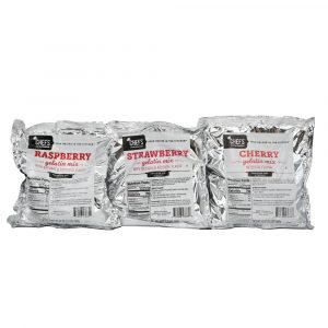 Chef’s Companion™ Assorted Red Gelatin Mix Sin Trawberry, Cherry, Red Raspberry 12/24 Oz