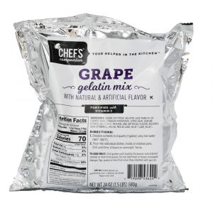 Chef’s Companion™ Grape Gelatin Mix 12/24 Oz
