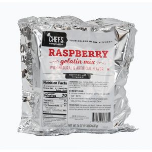 Chef’s Companion™  Red Raspberry Gelatin Mix 12/24 Oz