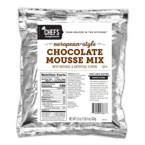 Chef’s Companion™ Chocolate Mousse Mix 8 Count – 22 Oz