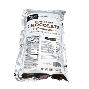 Chef’s Companion™ Chocolate Non-Dairy Soft Serve Mix 6/6 Lb